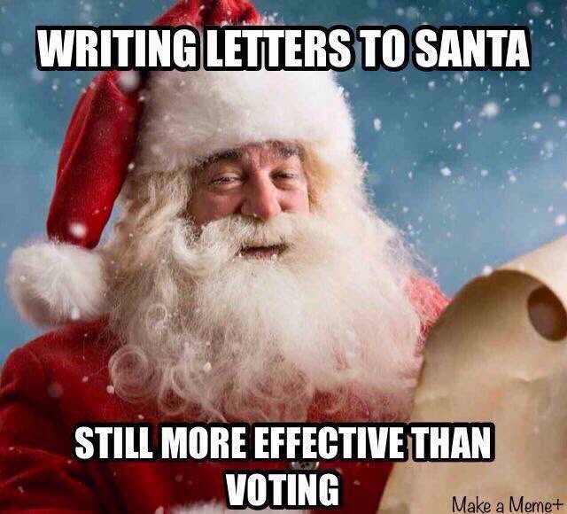 Writing Letters to Santa.